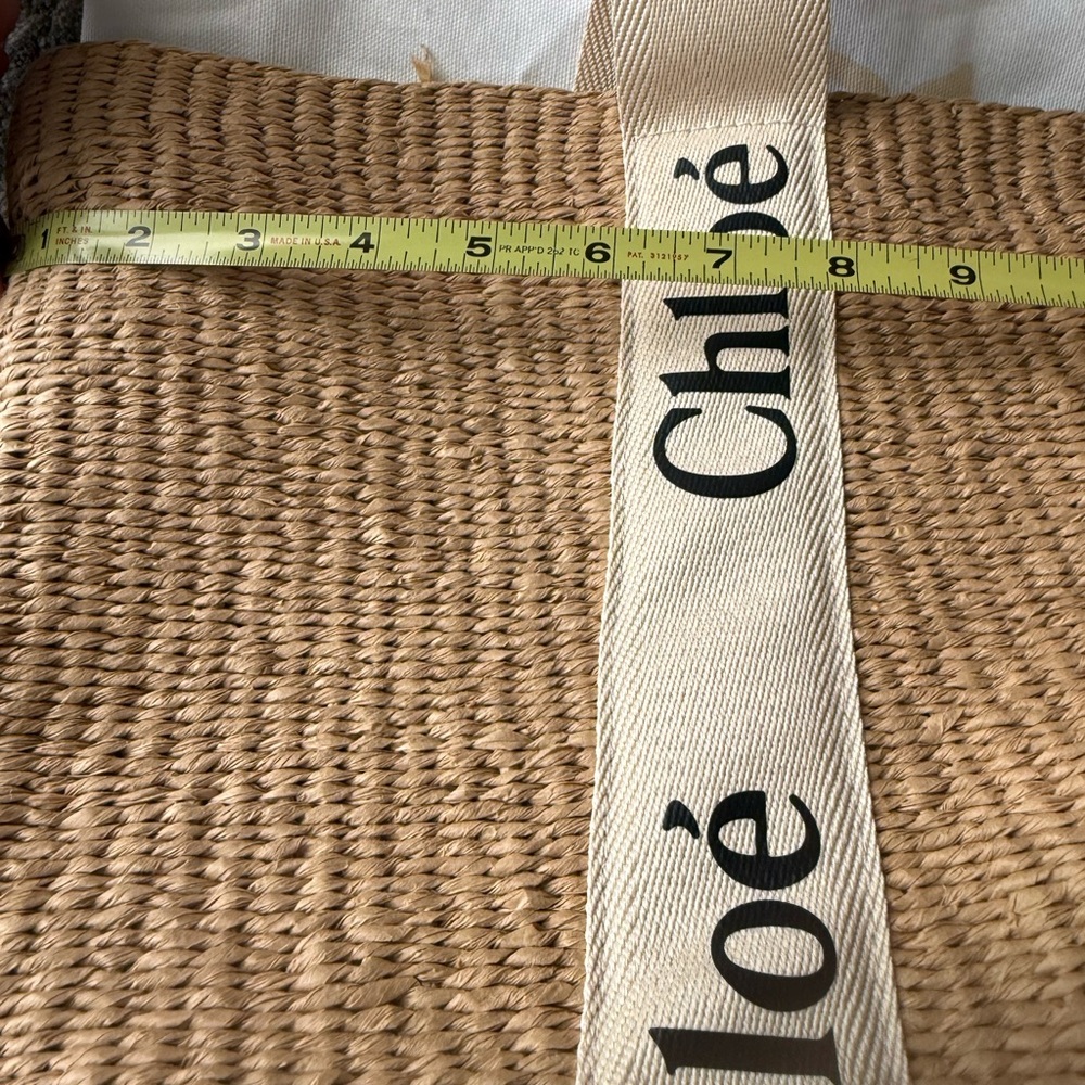 Chloe Tan and Cream Tote Bag - Picture 12 of 14